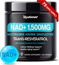NAD+与跨Resveratrol,红葡萄酒,Quercetin & Vitamin C – 支持手机井与健康老化 - 150 Capsules - 在美国制造