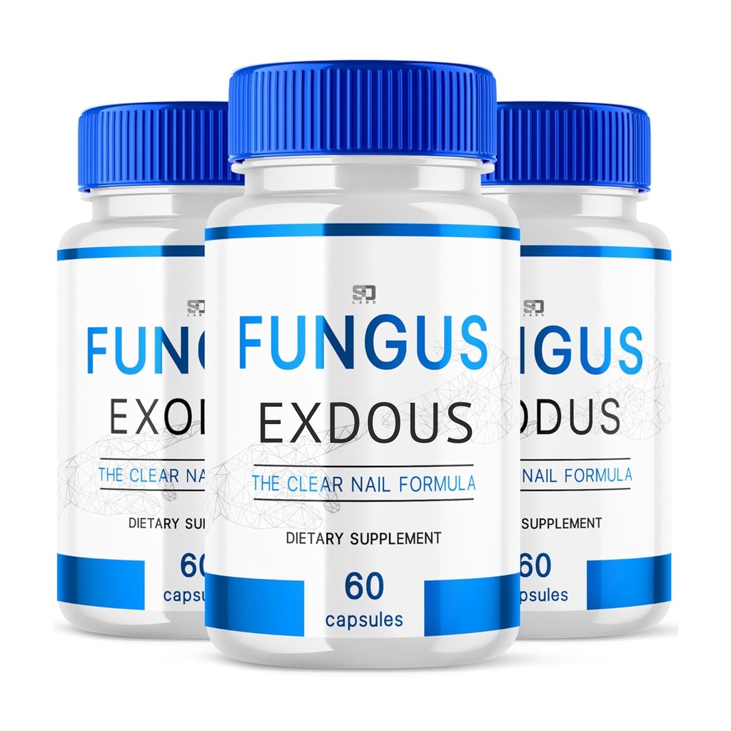 (包3) 方古斯 - Exdous - 药丸支持强健健康自然钉 - 180 Capsules, White