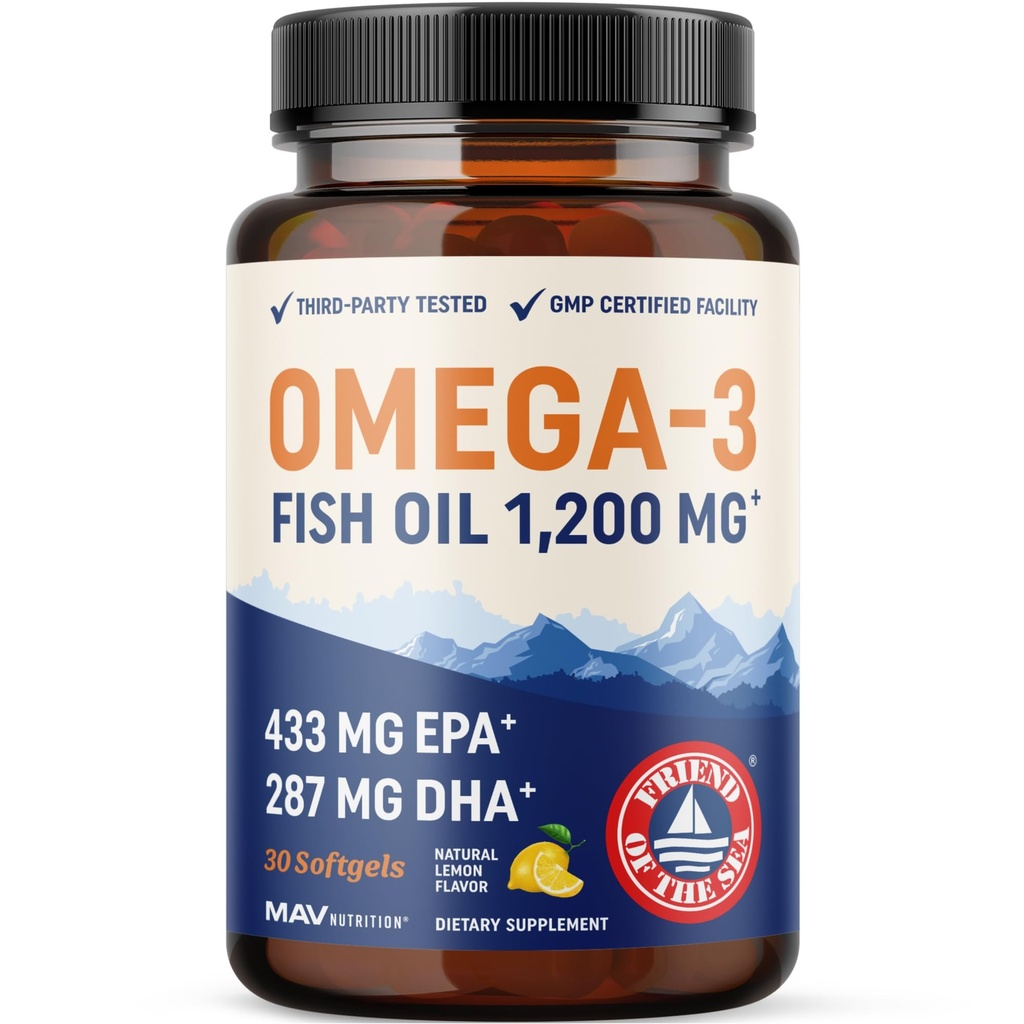 三强Omega 3 鱼油 1200 mg → EPA & DHA → 野生捕捉,可持续源头Omega-3 脂肪酸 → Premium Burpless 鱼油补充 → 非GMO,第三方测试 → 30 软胶