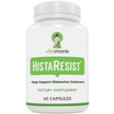 VitaMonk Histamine Histamine Blocker for Histamine relations - HistaResist - DAO Enzyme 补充最佳剂量 Diamine Oxidase 帮助盾牌Histamine 平滑文摘 - 60 Capsules