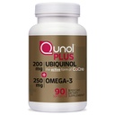 Qunol Plus Ubiquinol Coq10 200mg 配 Omega 3 250mg 超强抗氧化剂(Bovine版本), 90 Counter