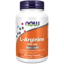 现在食品补充剂,L-Arginine 500毫克,硝酸氧化物前体*,氨基酸,250Veg Capsules