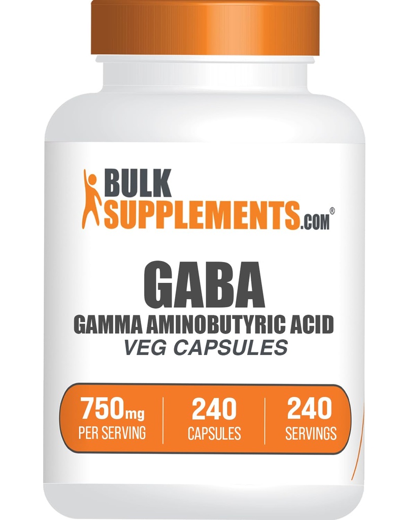 Bulk Supposes.com Gamma 氨基丁酸 Capsules - GABA Supplements, GABA 750mg - Vegan & Gluten Free, 1 Capsule per service, 240 counts (Pack of 1) 页面存档备份,存于互联网档案馆,存档备份,存于互联网档案馆.