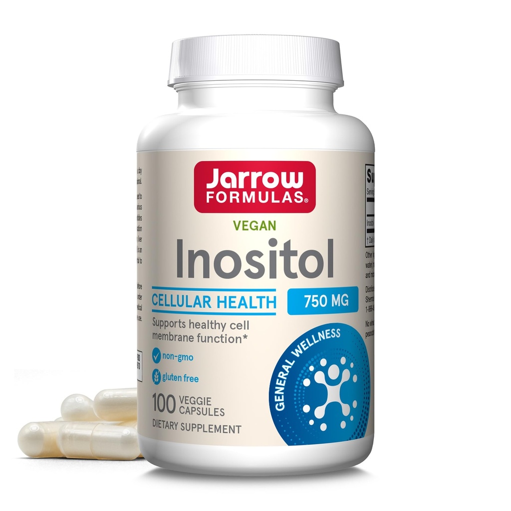Jarrow Formuls 750 mg,饮食补充,肝脏支持细胞健康和一般健康,100 Veggie Capsules,最多100天供应量