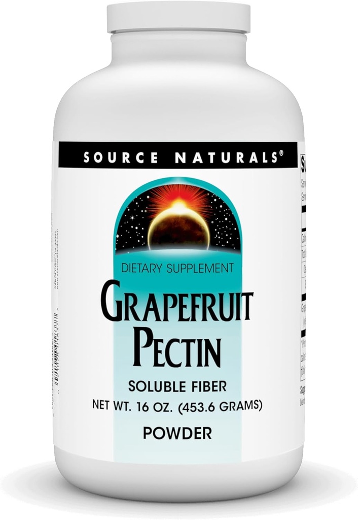 资料来源:天然葡萄果 Pectin,可溶性纤维-膳食补充剂-16 oz粉