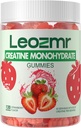 Creatine Monohydrate Gummys 5000mg for Men & Women, Chewables Creatine Monohrydrate Supplement(120 count) - 草莓 120 古米