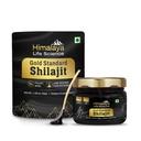纯Shilajit Resin 印度最有潜力的Shilajit, 男女黄金等级,75个能源靴,85+追踪矿物,77%富尔维酸,实验室测试,30g