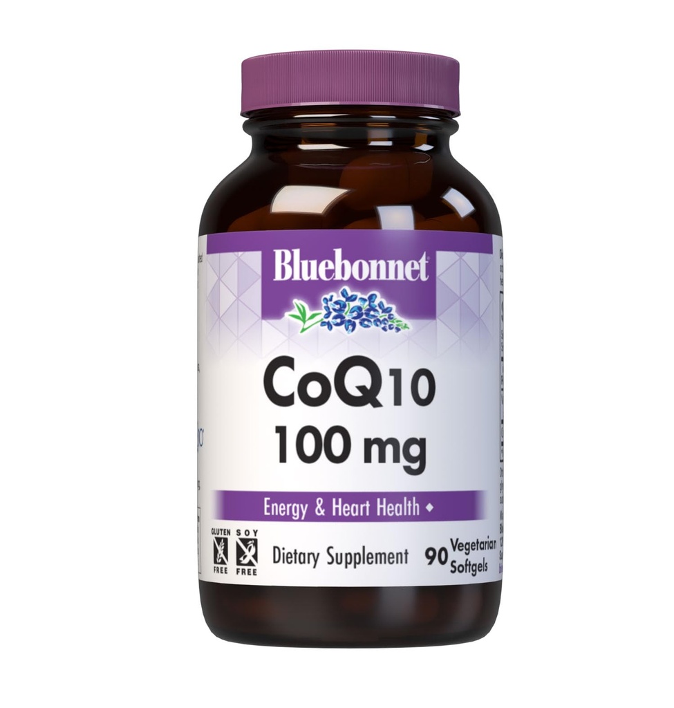 BlueBonnet CoQ-10 植物软胶,100毫克,90个