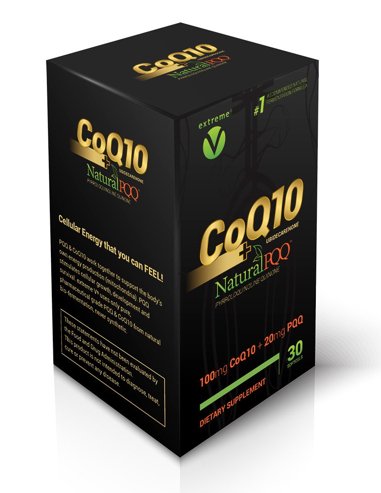 CoQ10 QQ - CoQ10 与自然 PQQ - 蔬菜软胶