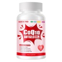 CoQ10-400mg-Softgels配有PQQ,BioPerine & Omega-3,Coenzyme Q10(Ubiquinone) 高吸附剂,强抗氧化剂,支持心脏和能量生产,120种服务品的补编
