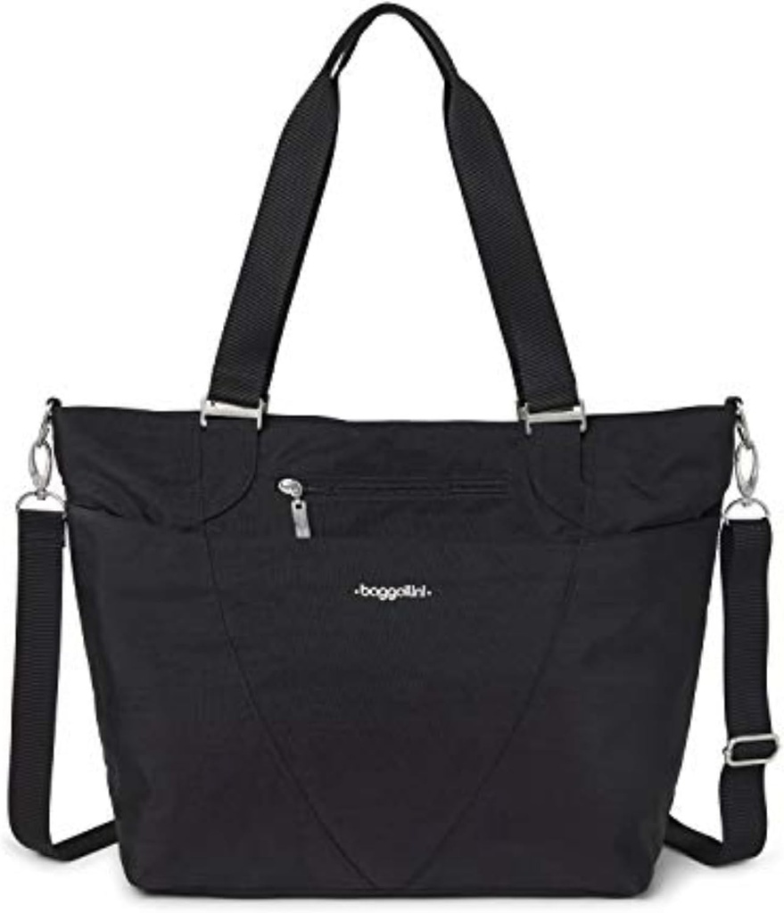 Baggallini大道托特 - 12x18 妇女笔记本托特包 - 轻量级工作旅行包
