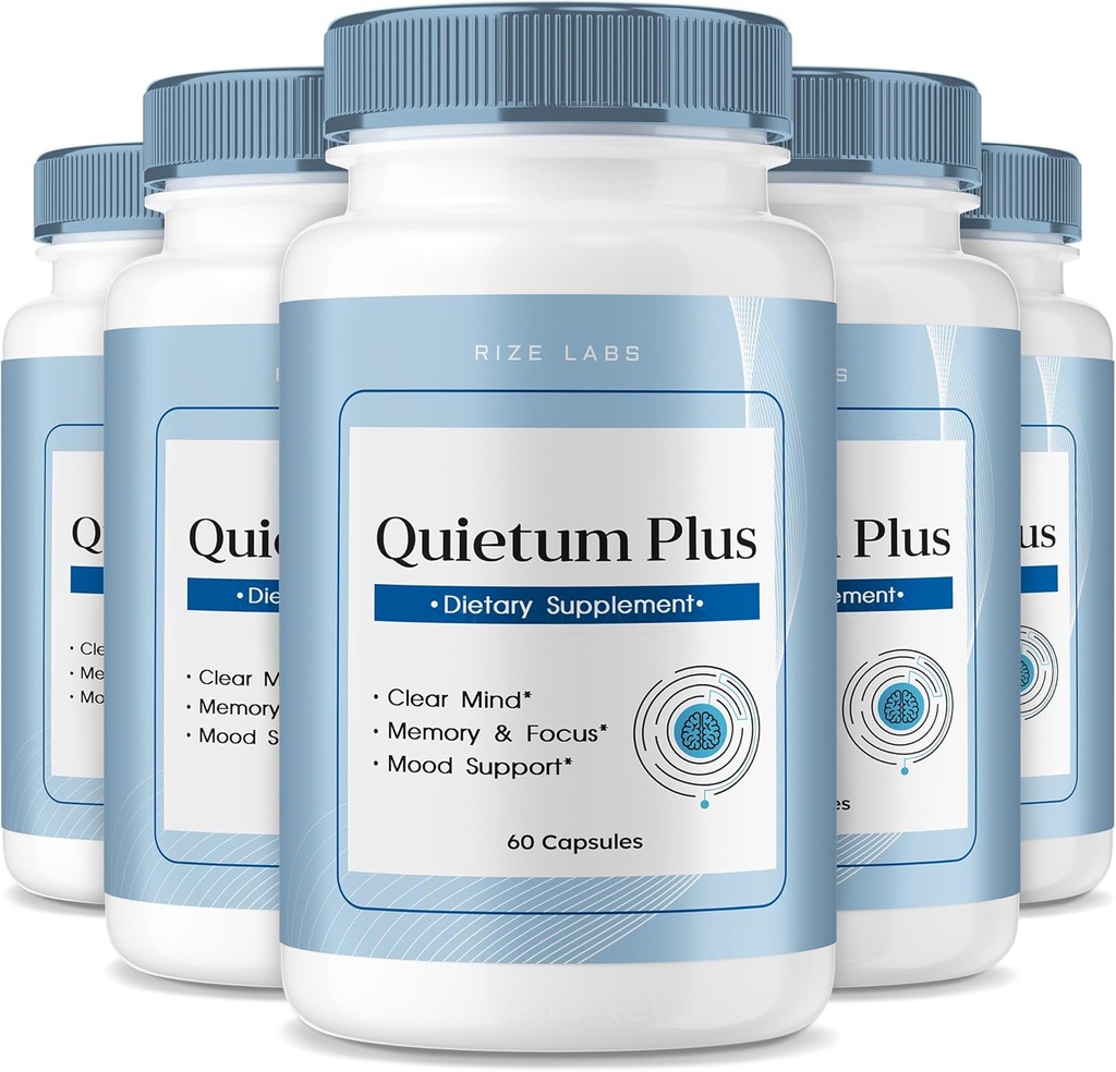 rize 实验室 - 静态加Tinnitus Relief Capsules 补充,高级公式 减少耳环,药丸支持听力函数 (300 Capsules)