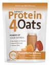 PE Science Protein4 Oats, 蛋白质粉来制作惊人的品味蛋白 Oatmeal, 配有 Whey and Casein, Gluten Free, Palentian Butter and Honey, 12 services.