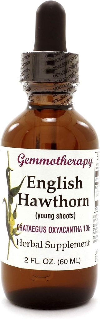 Boiron English Hawthorne/Crataegus Oxyacantha 草药补充剂 - 2 oz