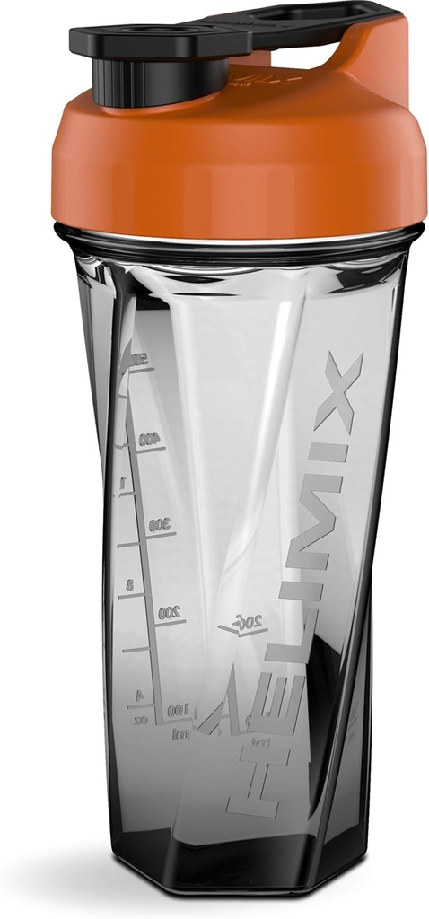 HELIMIX 2.0 Vortex Blender 摇摆瓶 握着最多28oz $Q 无摇摆球 或 Whisk $Q USA 制造 → Portable Pre Workout Whei 蛋白质饮料摇摆杯 → Mixes Cocktails splikes → Top Rack Safe