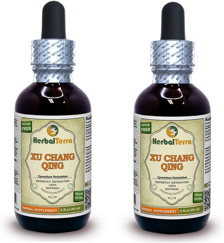 许昌清,麻痹斯瓦洛沃特(英语:Cynanchum paniculatum) 丁香,干根液体提取物(Brand name:Herbalterra, proudly made in USA) 2x2 fl.oz (2x60 ml)