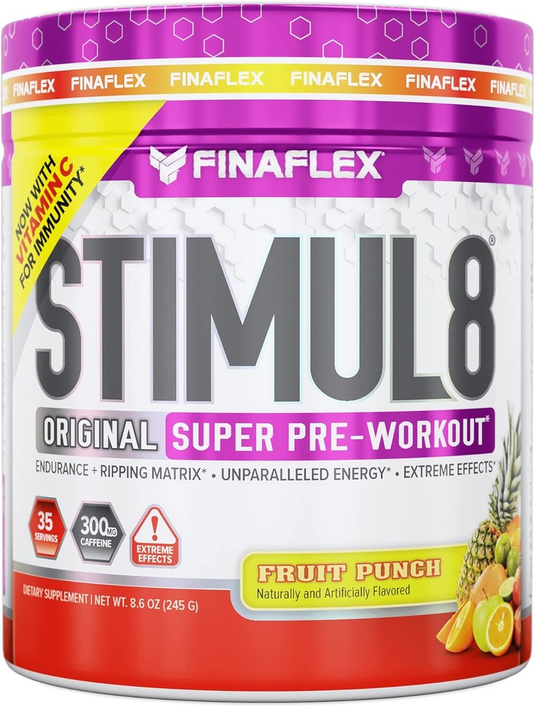 Finaflex Stimul8, Punch, 8.5 Ounce (法语)
