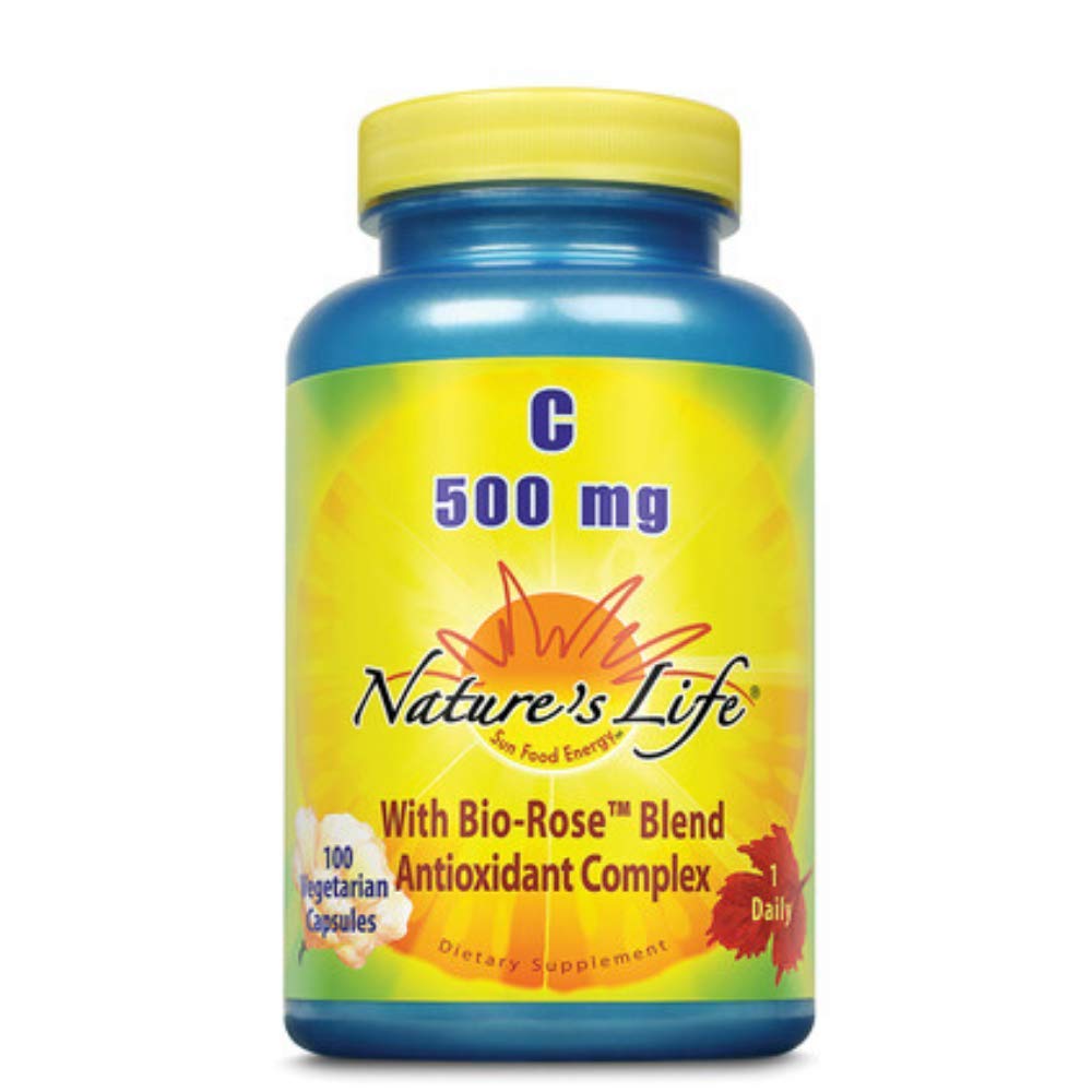 自然生命维生素C,500毫克