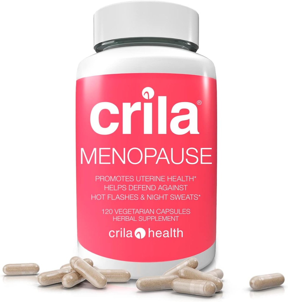 Hot Flash、Mood Swings和Menopause Hormone 由CRILA I提供 2个月供应 QQ夜汗和Hot Flashes Menopause 救济补充 QQ 女性雌激素替代,自然补充药丸