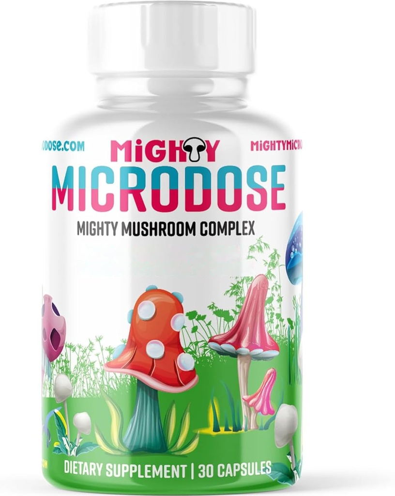 5-蘑菇 Nootropic Blend - 30 Capsules, Turkey Tail, Reishi, Maitake Mushroom 提取器与High Beta Glucan, & Lion Mane Mushroom 补充 Capsules,功能性蘑菇 草药补充剂