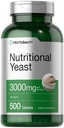 Horbaach 营养类动物板块 3000 mg QQ 500 计 QQ 与 B12, B1, B2 和 Niacin QQ Non-GMO & Gluten 免费补充