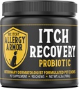 Doc Itchy:过敏装甲 过敏装甲 过敏康复 Probiotic |狗 Chews | 临床- Strength,医学研究 |恢复Gut & Skin Health | 有效过敏和Itch | 食物过敏安全 | Vegan | 90 Counter