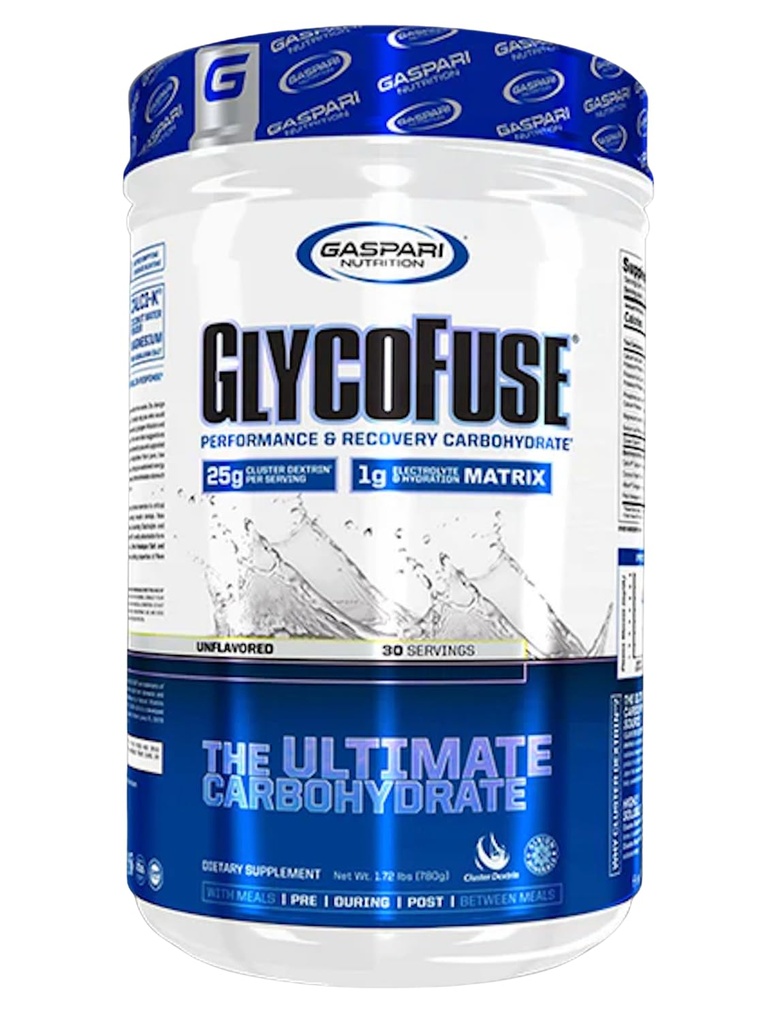 Gaspari 营养 Glycofuse: 性能和恢复 碳水化合物,25g 聚丁二醇和1g 电解液和水力矩阵(30种,未尝使用)