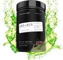 项目1 AMP-NOX:非兴奋剂预研粉 - 助力焦点,泵,和能量 - 咖啡因自由蛋白饮用氨基酸供男女饮用 - Gummy Bear Flavor - 40 services
