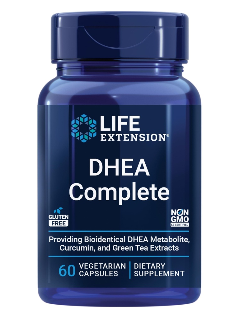 生命扩展 DHEA 和 7-Keto DHEA 完整蔬菜卡普尔 以最大限度地支持健康身体体重和混合度, 利安肌肉弥撒, Libido & More, Non-GMO, Gluten-Free, 60 Count