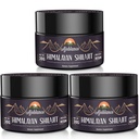 Ajoblanco 600mg 天然喜马拉雅有机物 Shilajit Resin - 喜马拉雅黄金 Shilajit Resin 与有机Ayurvedic Blend 在能源、强度和豁免的高度潜力中,3包