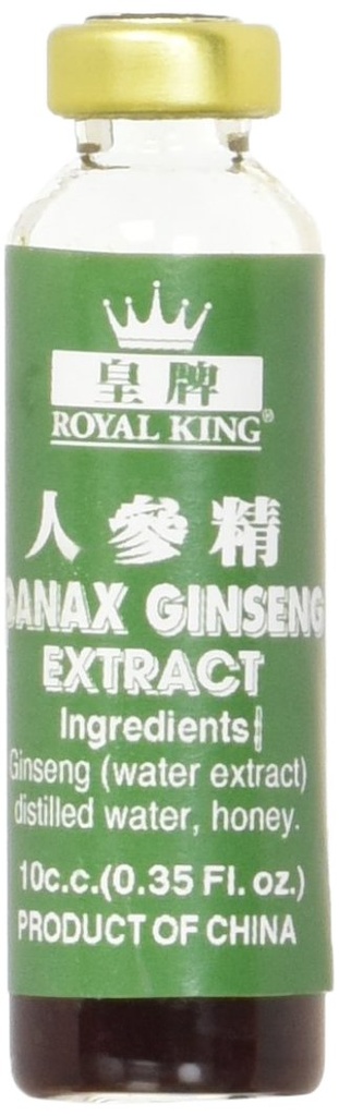 皇家国王红色帕纳克斯·金森 摘录 6000mg 10c.c./bottle X 30