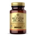 Solgar Yeast-Free Selenium 100 mcg - 100 片 - 支持抗氧化剂和免疫系统健康 - 非GMO, Gluten Free,乳制品免费,Kosher - 100 服务