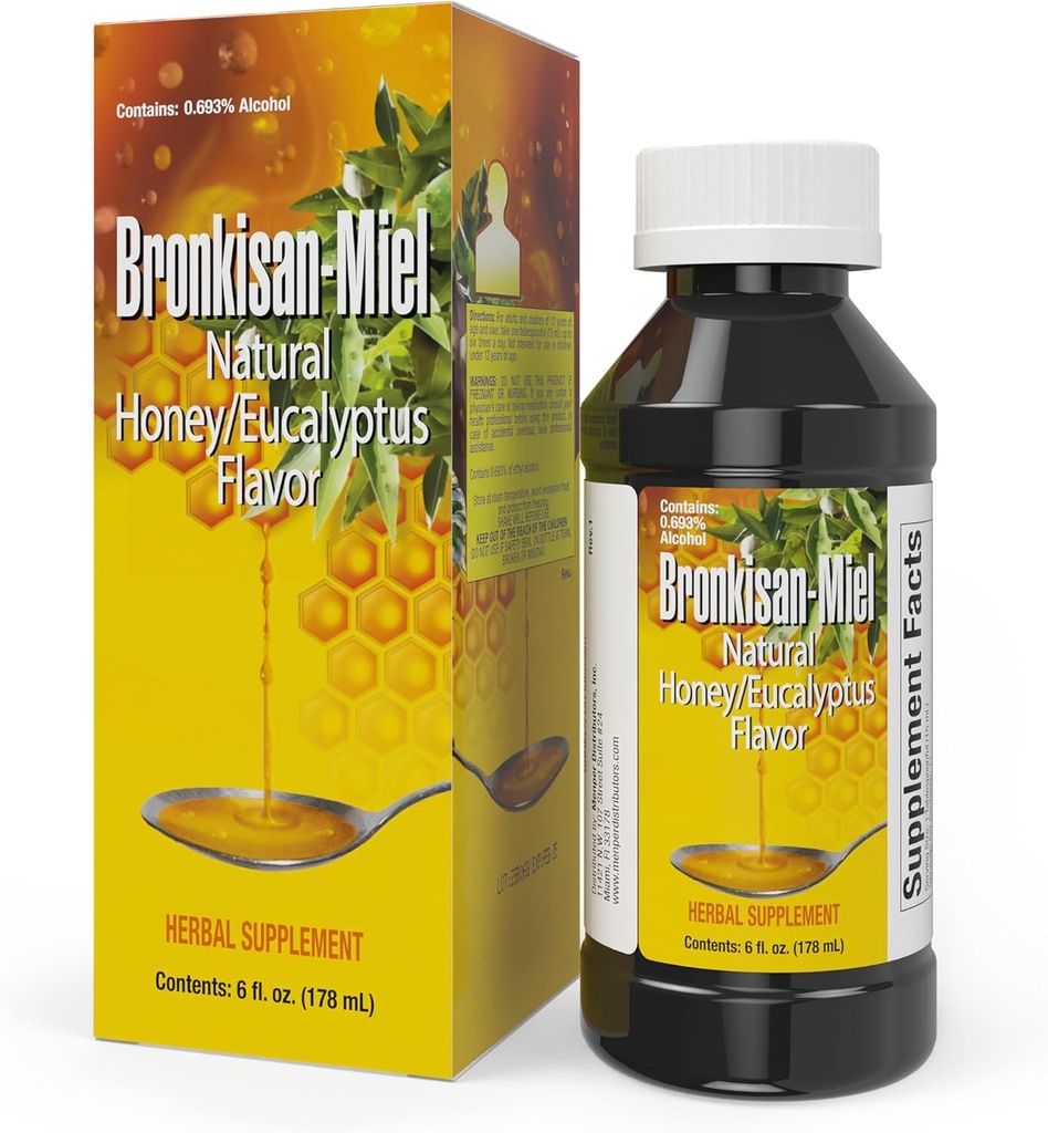 cough Relief, Soothing, Lasting Comfort, Natural Honey/Eucalyptus Flavor (6 Fl Oz/Pack of 1) (英语).
