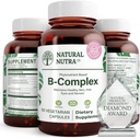 与Niacin、Folate、Thiamin、Biotin、支持神经系统健康、促进代谢、皮肤、眼睛和头发健康、全食补充60种植物