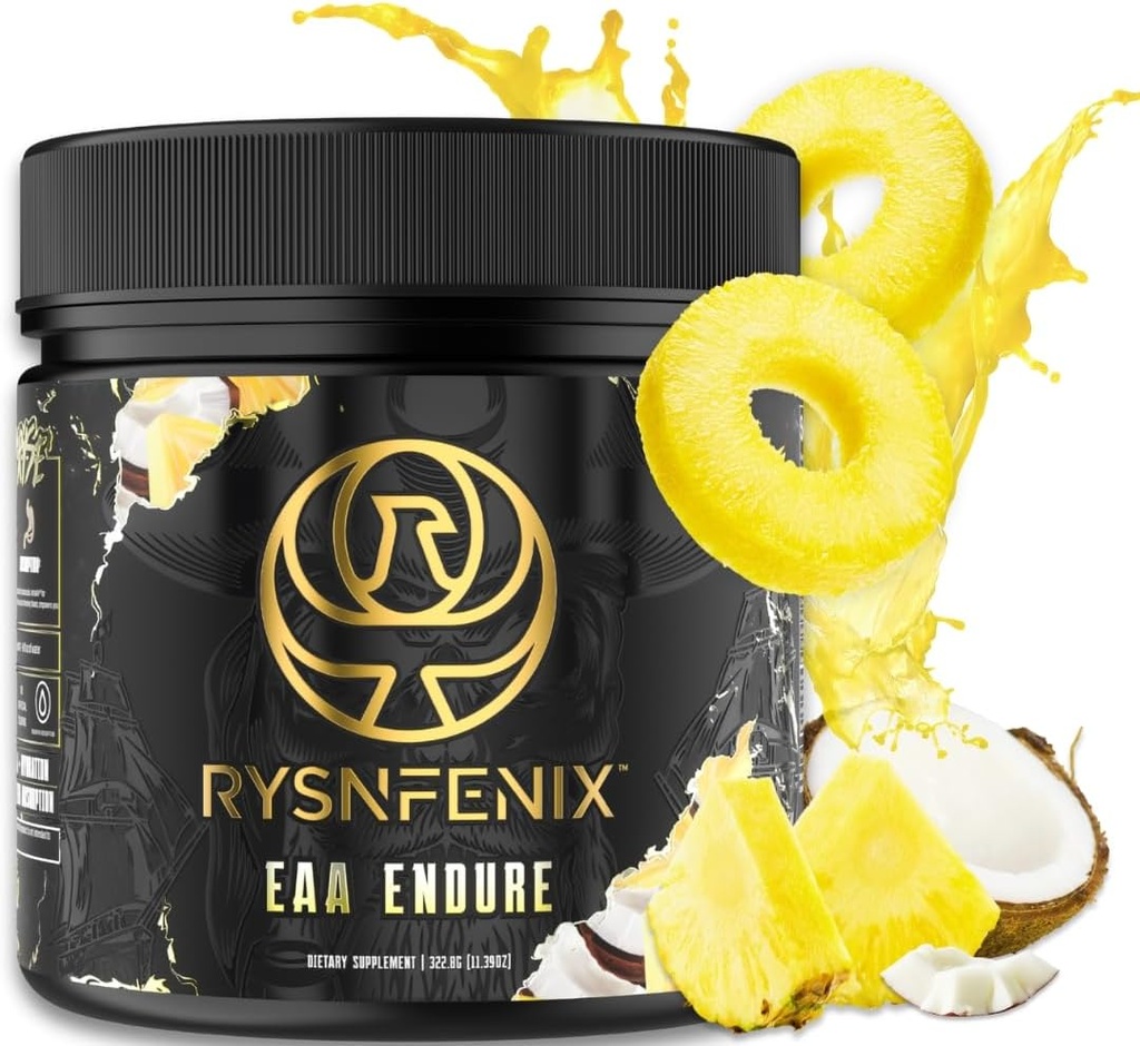 EAA 耐久剂 - 11g EAA + BCAA 配有 Astragin 和 Black Pepper 提取剂,用于增强氨基酸吸收和水解解解 → 25 功用(皮纳科拉达)