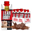 利安体 准备饮用巧克力蛋白摇晃,40g蛋白,Whey Blend,0糖,Gluten Free,22 Vitamins & Minerals,LABRADA,17 Fl Oz(12包)