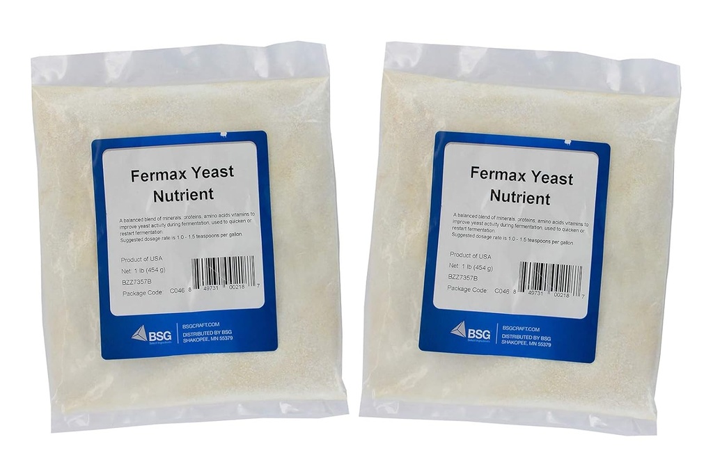 Fermax Yeast Nutrient, 1lb (ТwoРack) (中文(简体) ).