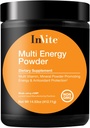 邀请健康多能粉 - 支持能量和代谢 - 包含Choline, Inositol, Lecithin, Calcium, Magnesium, Vitamin D3, Boron, Magnesium, Zinc, Vitamin C - 30 服务