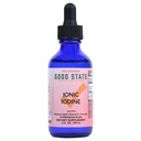 Good State Liquid Ionic Potasium Iodide Supplement + 格拉斯瓶 + 维根 + 150 mcg 每10滴 118 services + 118 services + 支持甲状腺体健康,能源,豁免,代谢 → → 2 oz.