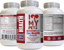 我爱我的PETS LLC 狗眼补充品 - 狗眼健康综合体 - 精密配方 - 兽药推荐 - 狗路丁 - 1瓶(60 treats)