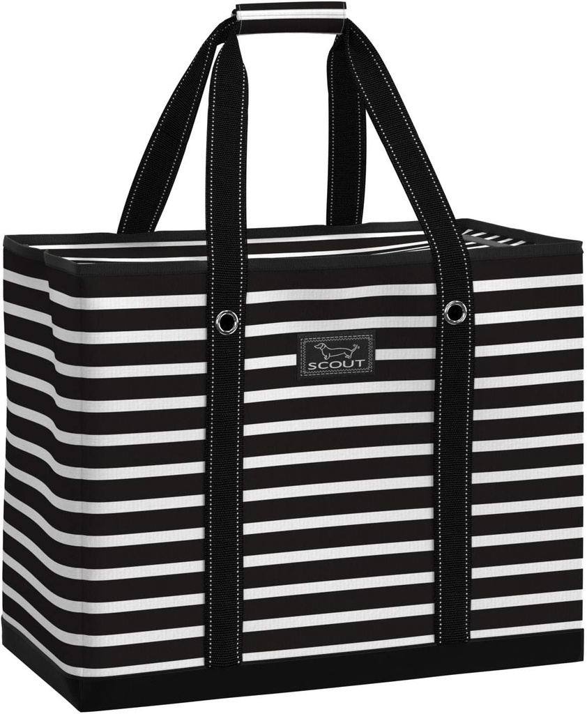SCOUT 3 男孩Zip Tote X-Large - 用于海滩、游泳池、家庭旅行、存储的持久轻量级袋 - 储水器、Zips Shut