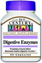 21世纪消化酶 Capsules, 60 Counter (Pack of 2).