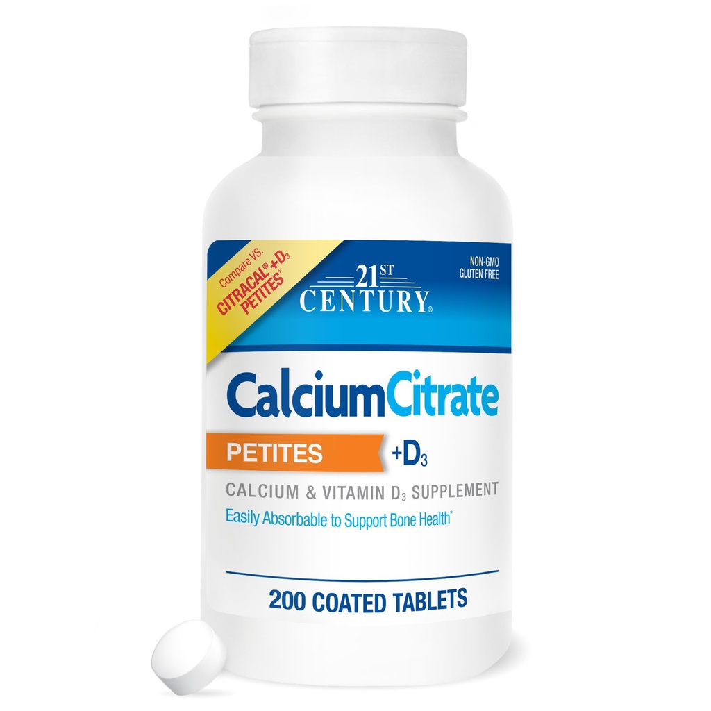 21世纪钙 Citrate + D3 皮层