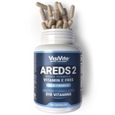 AREDS 2 眼维生素 -- -- 无维生素E的眼部健康维生素 -- -- 老年人的眼部维生素 -- -- Lutein和Zeaxanthin补充剂 -- -- 60个卡普尔