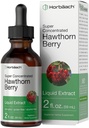 Horbäach Hawthorn Berry 摘录 2 fl oz → 无酒精液体叮当 → 蔬菜补充品, Non-GMO, Gluten Free