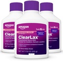基本护理 ClearLax,聚乙烯Glycol 3350 溶液粉,Osmotic Laxative, Unflavorated, 1.11磅(包3)