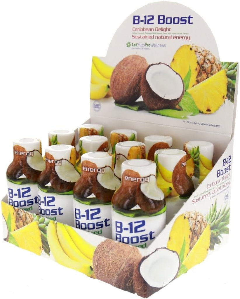 1st Step 高性能 适合 B- 12 靴, 12-2oz瓶