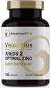 配有Lutein & Zeaxanthin的Visifort眼维生素用于眼部健康和乳腺健康;100卡普勒