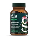 Gaia Herbs Echinacea Supreme - Immune支助补编 - Echinacea Purpurea & Angustifolia 支持Immune系统混合物* - 60 Vegan液态植物-Capsules(30天供应)