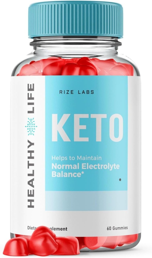 rize 实验室 - 健康生活 Keto ACV Gummys - 高级体重损失 - Slimming Belly Fat 饮食 - 帮助维持正常电解平衡(60 Gummys)
